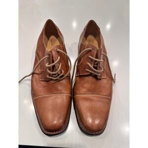 Sandro Moscoloni Bryan Brown Leather Cap Toe